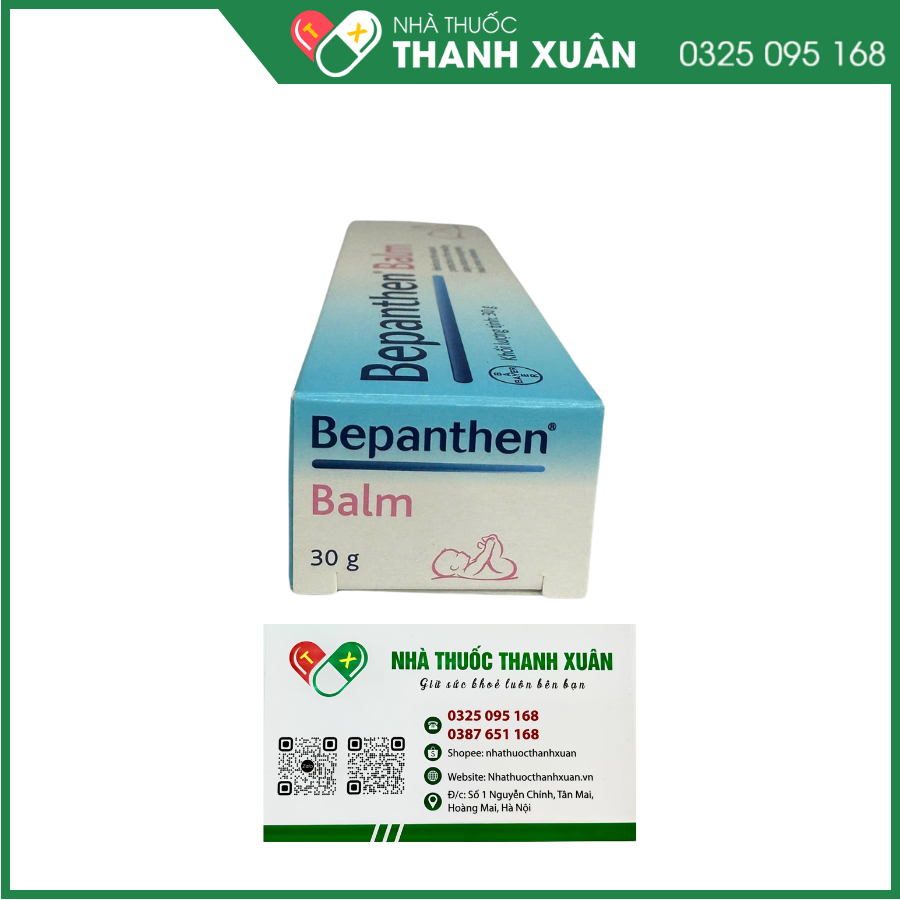 Kem ngừa hăm Bepanthen Balm cho bé